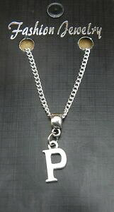 �y���������z�W���G���[�E�A�N�Z�T���[ ���^�[�A���t�@�x�b�g�y���_���g�l�b�N���X�`�F�[���l�[���y���_���glettera alfabeto p ciondolo collana 457cm o 61cm catena nome iniziale ciondolo