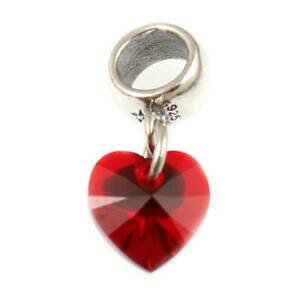 yzWG[EANZT[ bhVANX^n[g`[y_gXtXL[red sian cuore cristallo pendenti charm beadrealizzati con elementi swarovski