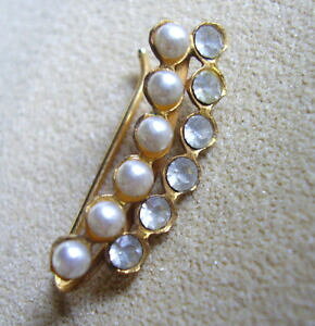 yzWG[EANZT[ o[hC_uCXg[YuyX2464 barrette doreille double rang strass blancsperles