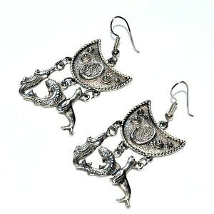 �y���������z�W���G���[�E�A�N�Z�T���[ �u�[�N���h���C���N���A�g�D�[���v���P�A���W�F���g�u�����P�X�A�j���[�r�W���[�C�������Oboucles doreilles createur plaque argent breloques animaux bijou earring