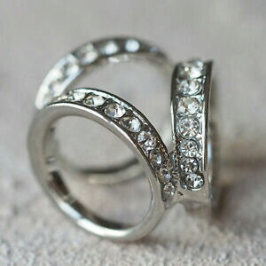 yzWG[EANZT[ X^hNX^CXg[CgXJ[tT|[gCXg[XJ[tOnuovo supporto panno con strass crystalchiaro sciarpa supporto sciarpa strass 