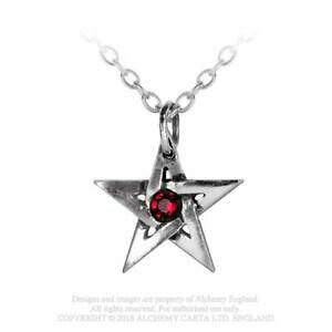 yzWG[EANZT[ NX^y^OXtXL[NX^`F[crystal pentagramma ciondolo e catena cristallo swarovski