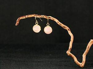 yzWG[EANZT[ u[NhIv`yNH[c[YVvboucles doreilles petit perle quartz rose simple aa26