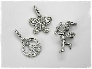yzWG[EANZT[ `[`[s[XGWFo^tCuXbglbNXnuovo 3 charms charm ciondoli peaceangelofarfalla per braccialecollana