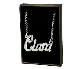 【送料無料】ジュエリー・アクセサリー ネックレスクララスワロフスキーゴールドメイドホワイトメッキnome collana clara 18ct bianco placcato ororealizzati con elementi swarovski