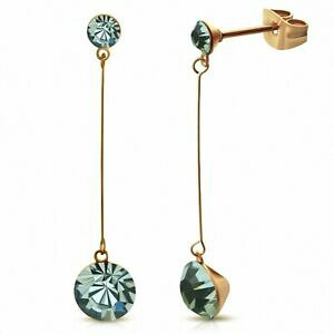 yzWG[EANZT[ ZNhF[Gje[Y[YhvPAVGCILV_uO4 amp; 7mm cercle rond vert erinite cz rose rose dore plaque acier inoxydable long