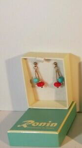 yzWG[EANZT[ EF[YjvXCOronin gallese fatto a mano piu colore gemstone orecchini