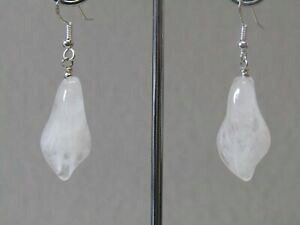 yzWG[EANZT[ ^[rhNH[c[t[_OVo[X^[OCOtorbido quarzo lily fiore dangle sbalorditivo argento sterling orecchini bella