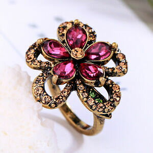 yzWG[EANZT[ oOhA[fRt[NX^[YVZfebague dore art deco floral cristal rose cisele dentelle t53 s7 z3