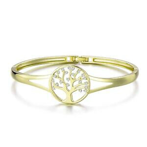 yzWG[EANZT[ XtXL[NX^S[hc[IuCtuXbgRoro albero della vita bracciale braccialetto create con cristalli swarovski R