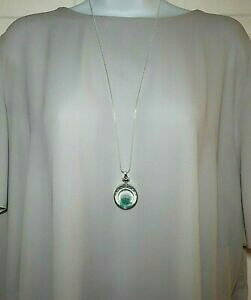 yzWG[EANZT[ i`i`hCt[y_gVo[bLlbNXregali per her30 di lunghezzavera naturale essiccato fiore ciondolo collana placcato arg