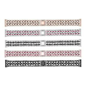 �y���������z�W���G���[�E�A�N�Z�T���[ ���C���x���g�X�g���b�vadatto per fitbit charge2 cintura in lega di zinco a tre file con cinturino x4f4