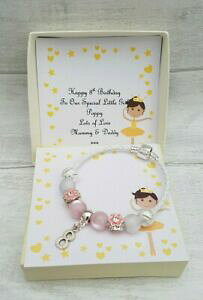 �y���������z�W���G���[�E�A�N�Z�T���[ ���U�[�u���X���b�g�`���[��le ragazze compleanno 4th 5th 6th 7th 8th 9th in pelle bracciale con charm regalo