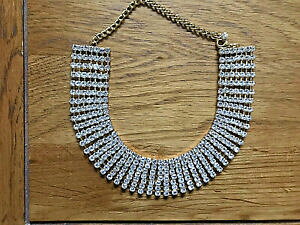 yzWG[EANZT[ S[hbLXp[NONX^AWX^u`[J[O}[TCYgold plated sparkling crystal adjustable chokerglamour size sm bnwot