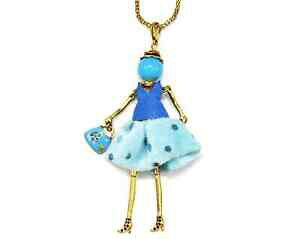 �y���������z�W���G���[�E�A�N�Z�T���[ �\�e�B�[���R���A�[�y���f���e�B�t�v�[�y�A���e�B�L�������[�u�V�~���N���[���W���ysp345 sautoir collier pendentif poupee articulee robe simili cuir et jupe v