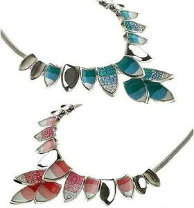 yzWG[EANZT[ fUCVbNGiXsA[YlbNXXtXL[NX^design chic smalto spears foglie massiccio collana con cristalli swarovski