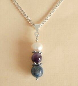 yzWG[EANZT[ NX^q[OpjbNlbNXobOgemstone cristallo guarigione fobie ansia attacchi di panico collana borsa regalo