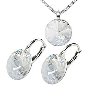 yzWG[EANZT[ Vo[X^[OCOlbNX[ZbgNX^oCXtXL[R925 argento sterling orecchini collana set chiaro di luna cristalli di swarovski