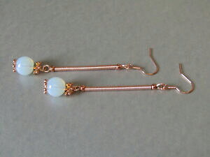 �y���������z�W���G���[�E�A�N�Z�T���[ �U���[���X�g�[�����[�Y�S�[���h�I�p���C�g���b�v���C���[�X�������[�Y�S�[���h���b�L�C�������Olopalite moonstone amp; rose gold avvolto filo lungo slim rose oro