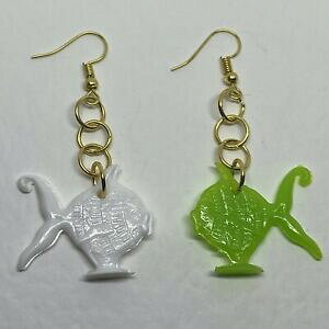 yzWG[EANZT[ zCgGWFtBbVK{[y_gCOZ`tbNbianco angel fish gum ball ciondolo orecchini 6 cm di lunghezza ganci di colore oro