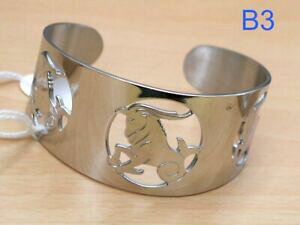 �y���������z�W���G���[�E�A�N�Z�T���[ �X�e�����X�X�`�[���u���X���b�gb3 donna bracciale in acciaio inox 30mm di larghezza adattabile a qualsiasi polso
