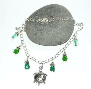 yzWG[EANZT[ `xbgVo[^[ghbvveBANbgpretty cavigliera con tibetano argento tartaruga amp; perline gocce