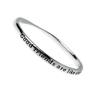 �y���������z�W���G���[�E�A�N�Z�T���[ �V���o�[���b�L�u���X���b�g�X�^�[�_�X�gbracciale in argento placcato buoni amici sono come stardust un pocospargere va