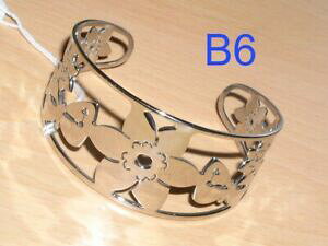 �y���������z�W���G���[�E�A�N�Z�T���[ �X�e�����X�X�`�[���u���X���b�gb6 donna bracciale in acciaio inox 30mm di larghezza adattabile a qualsiasi polso