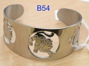 �y���������z�W���G���[�E�A�N�Z�T���[ �X�e�����X�X�`�[���u���X���b�gb54 donna bracciale in acciaio inox 30mm di larghezza adattabile a qualsiasi polso