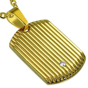 yzWG[EANZT[ WRJ[S[hXeXX`[g[[rimorchio scanalato in acciaio inox 316l con zirconicolore oro