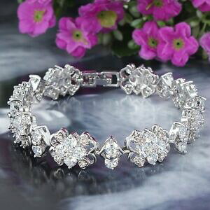 yzWG[EANZT[ I[XgANX^Vo[JbgEFfBOuXbgp[eB[_Xargento cristallo austriaco aaa taglio bracciale matrimoni, feste, balli onorevoli