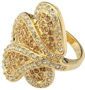 yzWG[EANZT[ XtXL[NX^[XgOzest petalo anello con cristalli swarovski