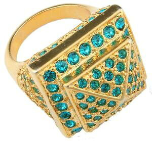 yzWG[EANZT[ [XgXtXL[ev^[RCYOzest swarovski tempio anello turchese