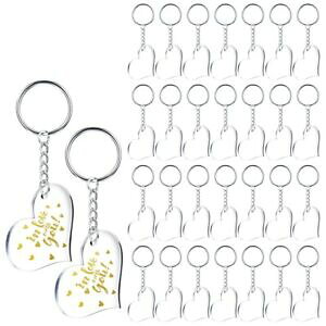 �y���������z�W���G���[�E�A�N�Z�T���[ �A�N�����u�����N�V���v���A�N�����n�[�g30 spazi vuoti acrilici trasparenti un forma di cuore acrilico semplice e 3 i5j9