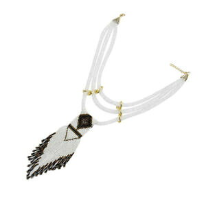 yzWG[EANZT[ Be[W{w~AGiy_gGXjbNlbNX^bZlbNXcollana con ciondoli in smalto bohemien vintage con nappa collana etnica bianca