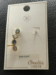 �y���������z�W���G���[�E�A�N�Z�T���[ �I�����A�f�����u�����g�h�D���h�X�^�b�h�u�����R�X�v�j���m���@��orelia deslumbrante dourado, cz stud brincos punho amp;, nova rrp �� 28