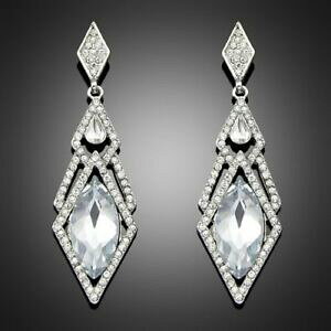 yzWG[EANZT[ u[NhCXtXL[RGcTW}eBbNgXyAgboucles doreilles swarovskiR elements losanges longues romantique transparent