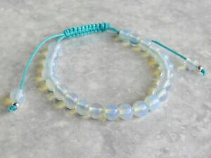 �y���������z�W���G���[�E�A�N�Z�T���[ ���[���X�g�[���R�[�h�u���X���b�glopalite moonstone bracciale con cordino