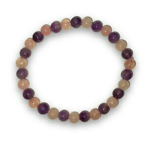 yzWG[EANZT[ uXbgA`XeNH[c[Yp[Z[WXXs`ACgrW[Jh[tFbracelet amethyste quartz rose perle 6mm sagesse spiritualite bijou c