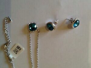 yzWG[EANZT[ lbNXCOZbgXtXL[NX^obOcollana e orecchini set, cristalli swarovski, prezzo consigliato  4499, sacchetto regalo