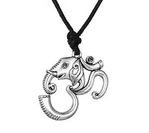 yzWG[EANZT[ bNXP[uy_gV{qhD[IKGt@glbNXamo sacro induismo om yoga elefante collana con pendente simbolo con cavo di cera