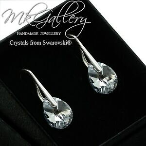 yzWG[EANZT[ COVo[tbNXtXL[NX^Rp[925 orecchini gancio argento cristalli di swarovski R cal comet 12mm mini pera