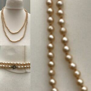 �y���������z�W���G���[�E�A�N�Z�T���[ �W�[vibtage pesanti stringa di pearl come perle in buonissima condizione gee