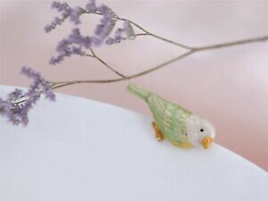 yzWG[EANZT[ uVhveBI][hsC`[@SbzFgW[x[WNXbroche dore petit oiseau de peinture van gogh email vert jaune beige class xz8