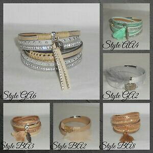 yzWG[EANZT[ uXbgJtXLbvobN}OlbguXbgCAU[uXbgbracciale, polsino, pelle, avvolgere, magnete fibbia bracciale in vera p