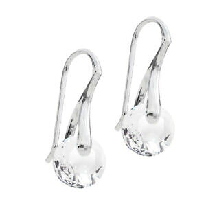 yzWG[EANZT[ Vo[X^[OCOtbNNVbNJbgNX^CgNX^XtXL[R925 argento sterling orecchini gancio taglio classico cristall