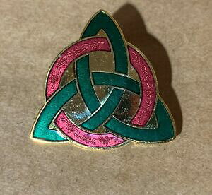 yzWG[EANZT[ rW[ZePgWGubVg^gfUCNChltbijou celte celtic jewel broche ton or tantra design cloisonne refb11