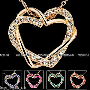 yzWG[EANZT[ [YS[hlbNXy_gcuore in oro rosa collana ciondolo presenta per la sua mamma regali per le donne ragazza