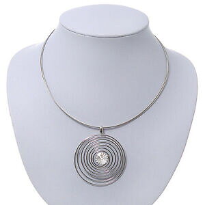 yzWG[EANZT[ Vo[EhlbNy_ground wired pendente girocollo magnetica in finitura argentolunghezza 36cm