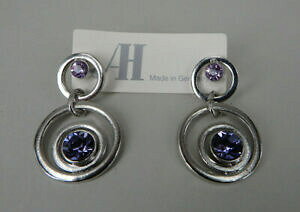 yzWG[EANZT[ Agqui[yAfUCCOAWXgXtXL[Gcanton hubner coppia design orecchini ametista swarovski elements 61553